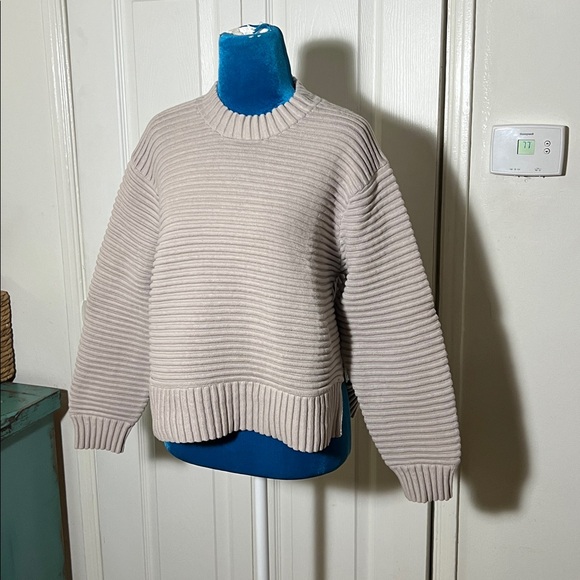 Varley Talbot Ribbed Side Zip Pullover Small - Picture 3 of 9